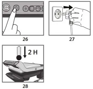 Tefal GC722D OptiGrill XL Contact Grill - figure 11