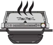 Tefal GC722D OptiGrill XL Contact Grill - icon 5