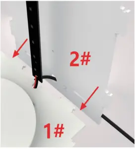 a close up of a clock