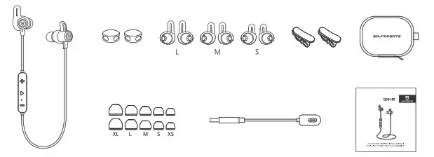 SOUNDPEATS Q35 HD Bluetooth Earphone - Featured image
