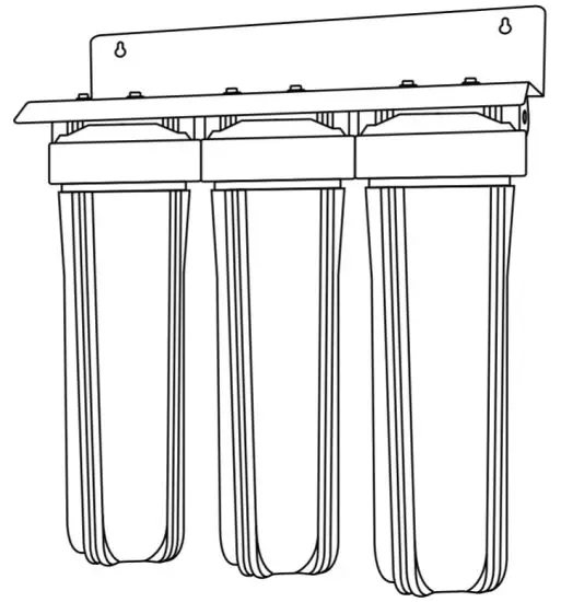 iSpring WGB32B Series Heavy Duty Water Filtration System