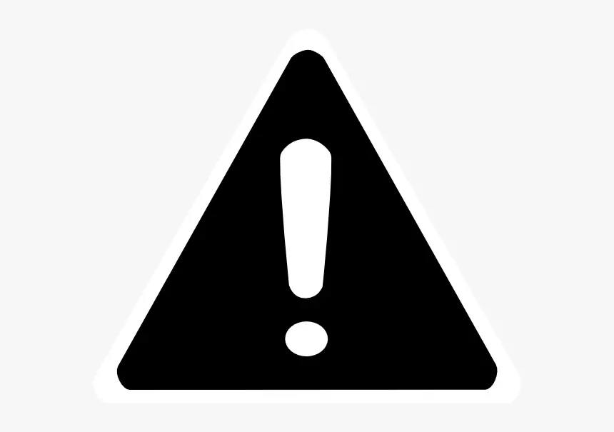 Caution Symbol Clipart - Black Box Warning Symbol, HD Png Download , Transparent Png Image - PNGitem