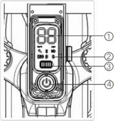 YADEA H3PRO - Display & Use 1