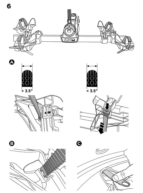 THULE 905402 DoubleTrack Pro XT EN Hitch Bike Racks- 11