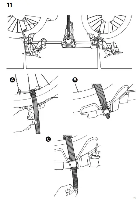THULE 905402 DoubleTrack Pro XT EN Hitch Bike Racks- 15