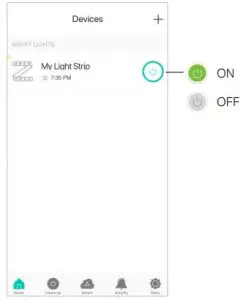 Main Device Controls