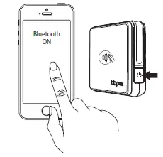 bbpos Chipper 2X BT Cheakout Stand for iPad fig 4