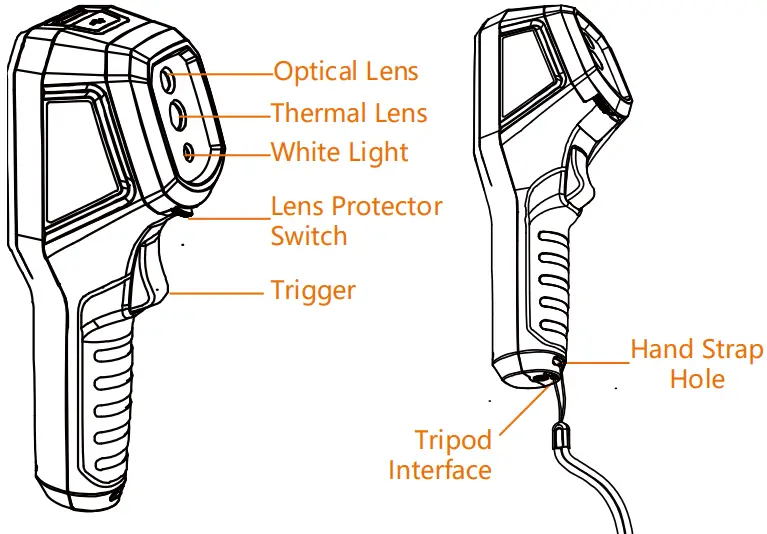 HIKMICRO B20 Compact Handheld Thermography Camera - Appearance2