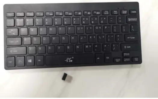 SR K801 Slim Mini USB Wired Keyboard NIB