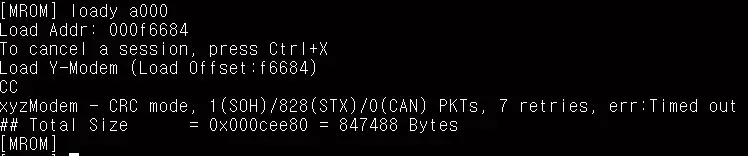 dialog DA16600 Evaluation Kit - Bootloader Image 8