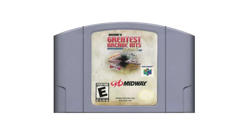 Midway N64 Nintendo Video Game Console Instruction Manual