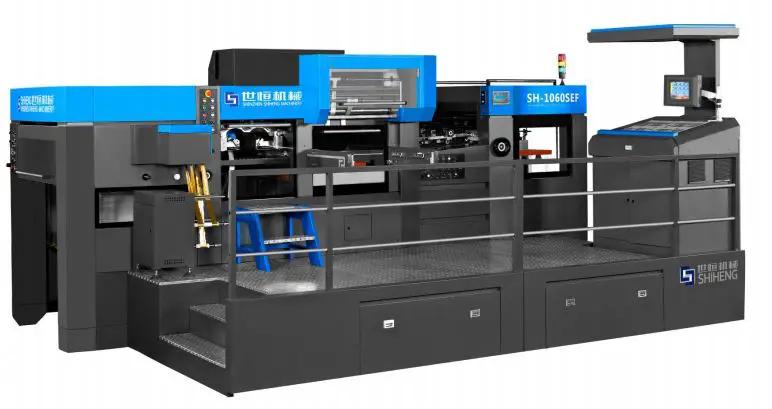 HEASN Automatic Hot Stamping & Die-cutting Machine - Product name