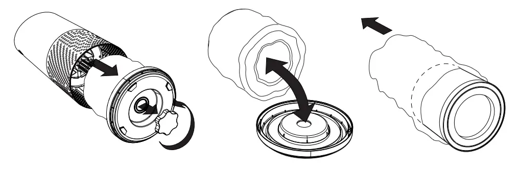 TruSens Z 3500 Smart Air Purifier with Power Cord - fig