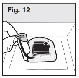 Remove the rubber cap