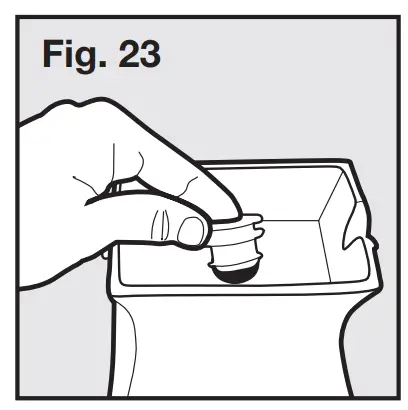 Fountain Reassembly instruction