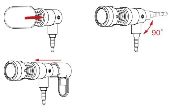 SYNCO MMic U1 Series Directional Microphone For iPhone - Instructions