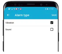 Kkm K59 Distancing Alarm - Alarm Type
