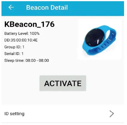 Kkm K59 Distancing Alarm - achieve