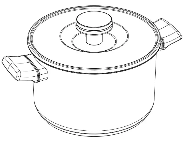 KASANOVA ZGA000001 5 Liter Zega Digital Pot-