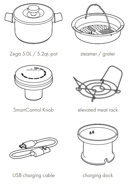 KASANOVA ZGA000001 5 Liter Zega Digital Pot-fig3