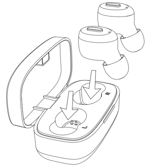 Boean B10 Wireless Earbuds - Charge