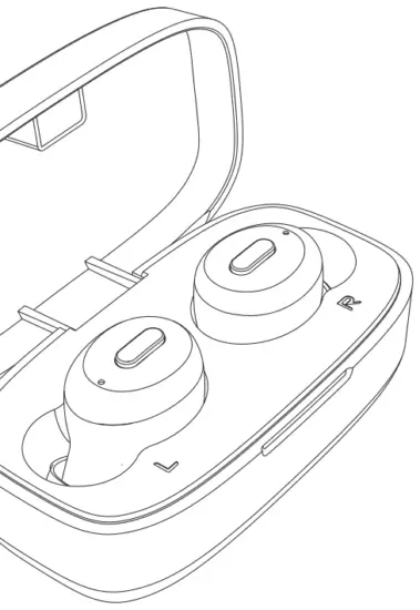 Boean B10 Wireless Earbuds - Earbuds Indicator