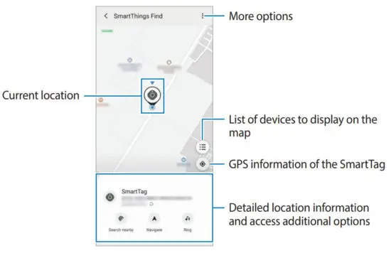 SAMSUNG EI-T5300 Galaxy SmartTag Smart Way to Find Lost Items - UWB