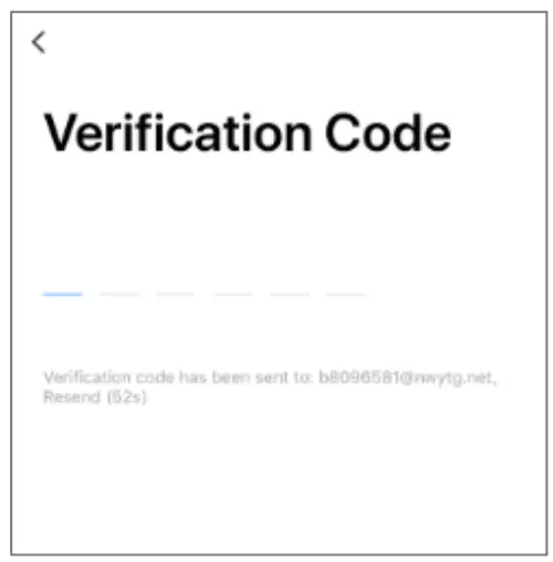 Enter verification code
