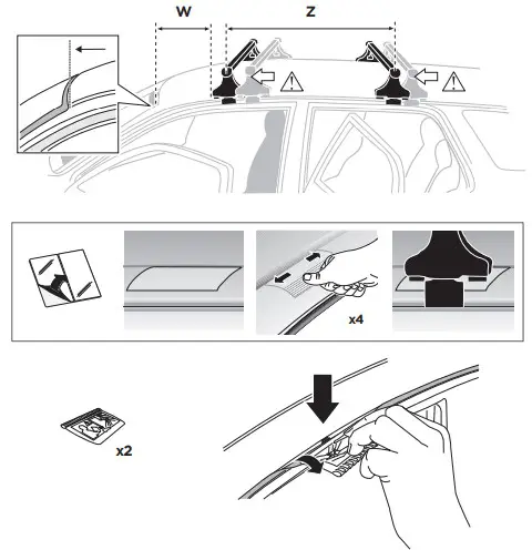 THULE Rapid System Kit Bring 32