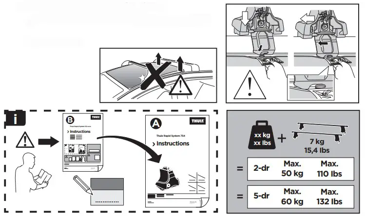 THULE Rapid System Kit