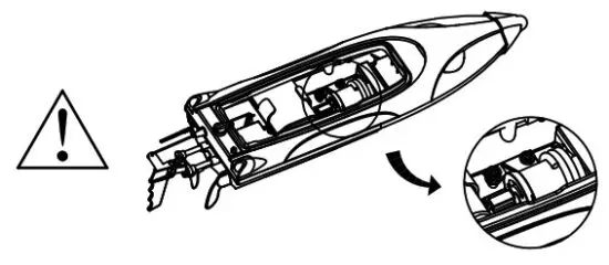 AMEWi BLUE BARRACUDA V2 RC Electric Boat - Motor