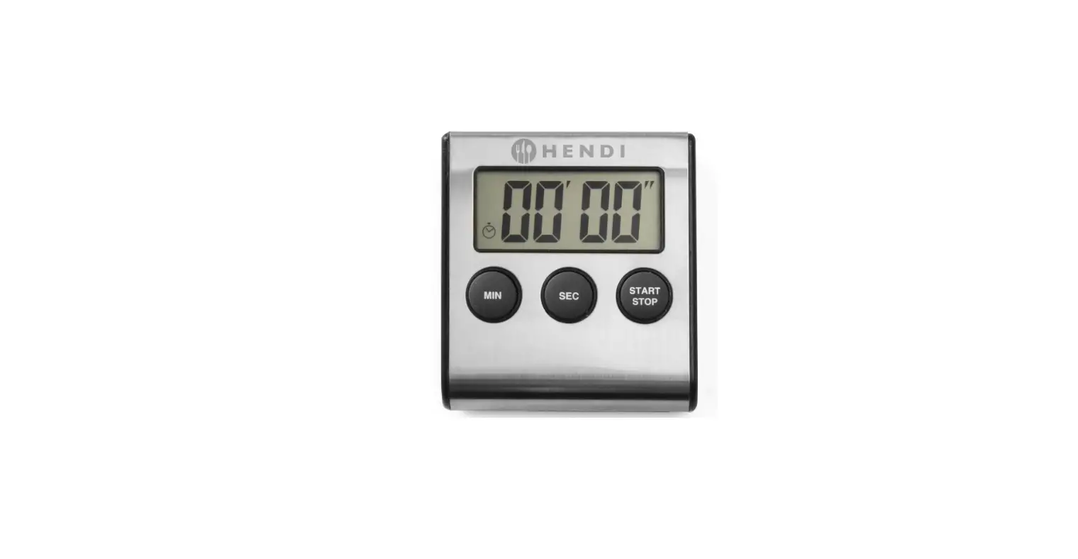 Hendi 582022 Digital Kitchen Timer Instruction Manual