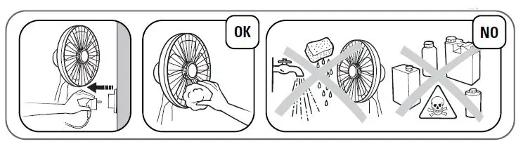 Rowenta VU2630 Turbo Silence Extreme Desk Fan 5