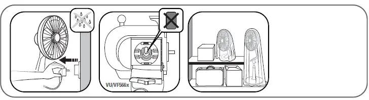 Rowenta VU2630 Turbo Silence Extreme Desk Fan 6