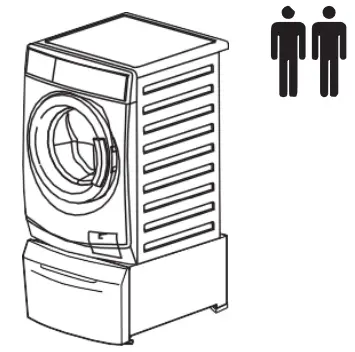 Electrolux E6WHPED4 Pedestal with Drawer - Fig 15