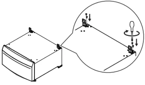 Electrolux E6WHPED4 Pedestal with Drawer - Fig 17