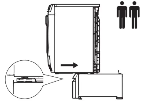 Electrolux E6WHPED4 Pedestal with Drawer - Fig 18