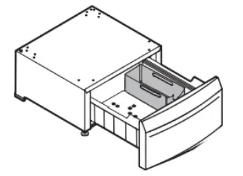 Electrolux E6WHPED4 Pedestal with Drawer - Fig 21