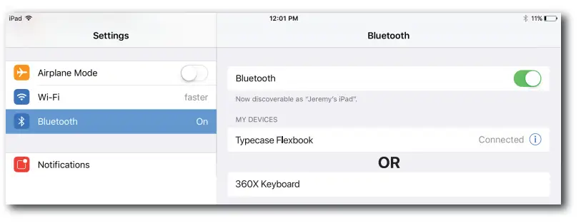 graphical user interface, applicationConnecting - Step 4
