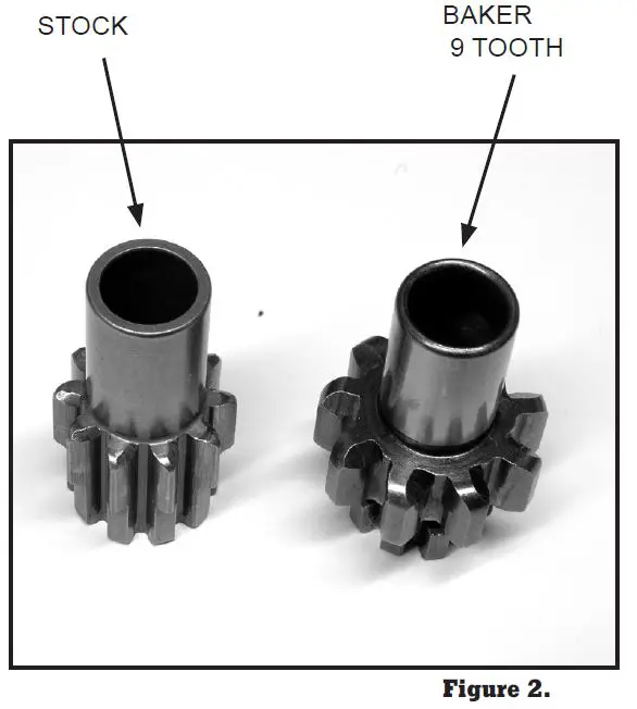 BAKER Drivetrain BAKER 9 PLATE STREET PERFORMANCE CLUTCH-FIG4