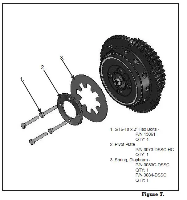 BAKER Drivetrain BAKER 9 PLATE STREET PERFORMANCE CLUTCH-FIG9