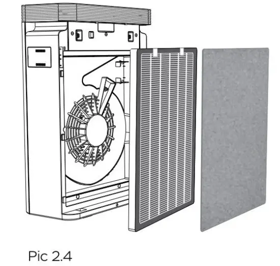 FIG 21 FILTER REPLACEMENT