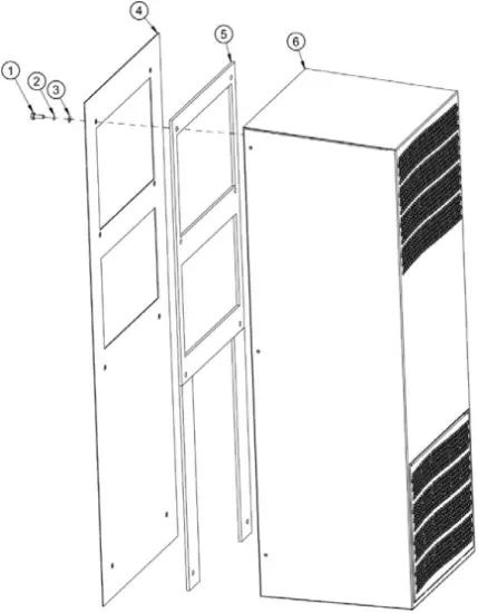 SCE-AC3400B460V - Mounting Principle