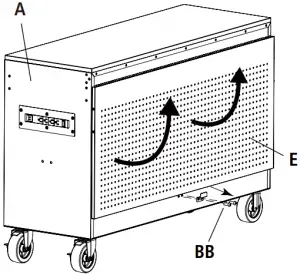 2 Attaching the pegboard - 1