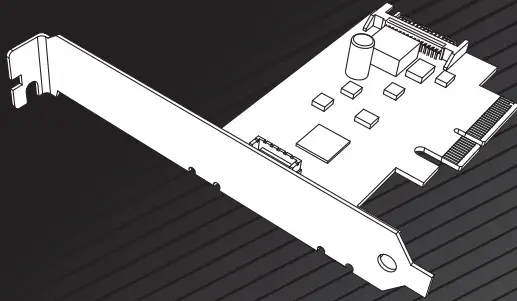 akasa AK-PCCU3-08 USB 3.2 Gen 2x2 Internal 20-pin Connector to PCIe Host Card-fig1