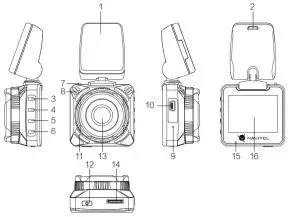 FIG 1 Device layout