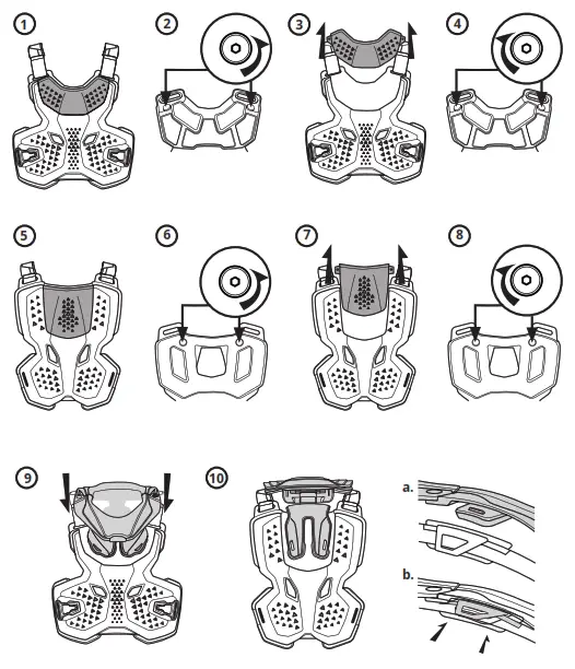 LEATT 5020004180 3.5 Chest Protector - FIg 4