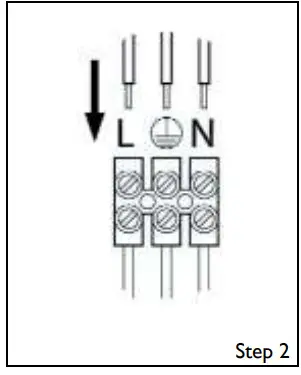 John Lewis Double Glass 5lt Flush Ceiling Step 2