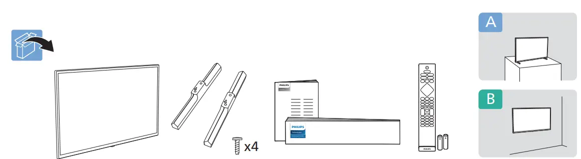 PHILIPS 39PHS6707 6707 Series LED TV 1
