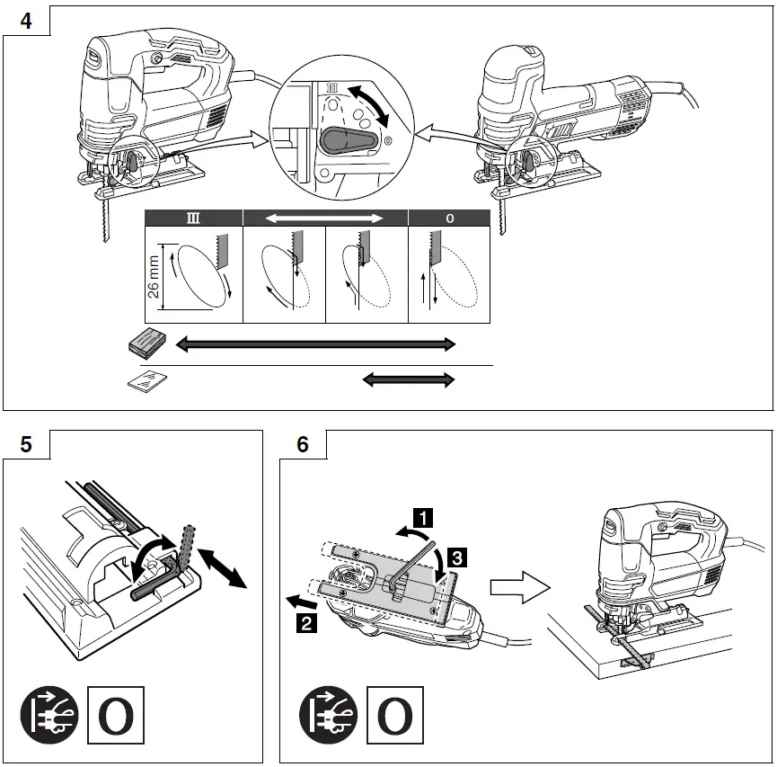 HiKOKI-CJ-90VST2-Electronics-Pendel-Hub-Jigsaw-Saw-fig4